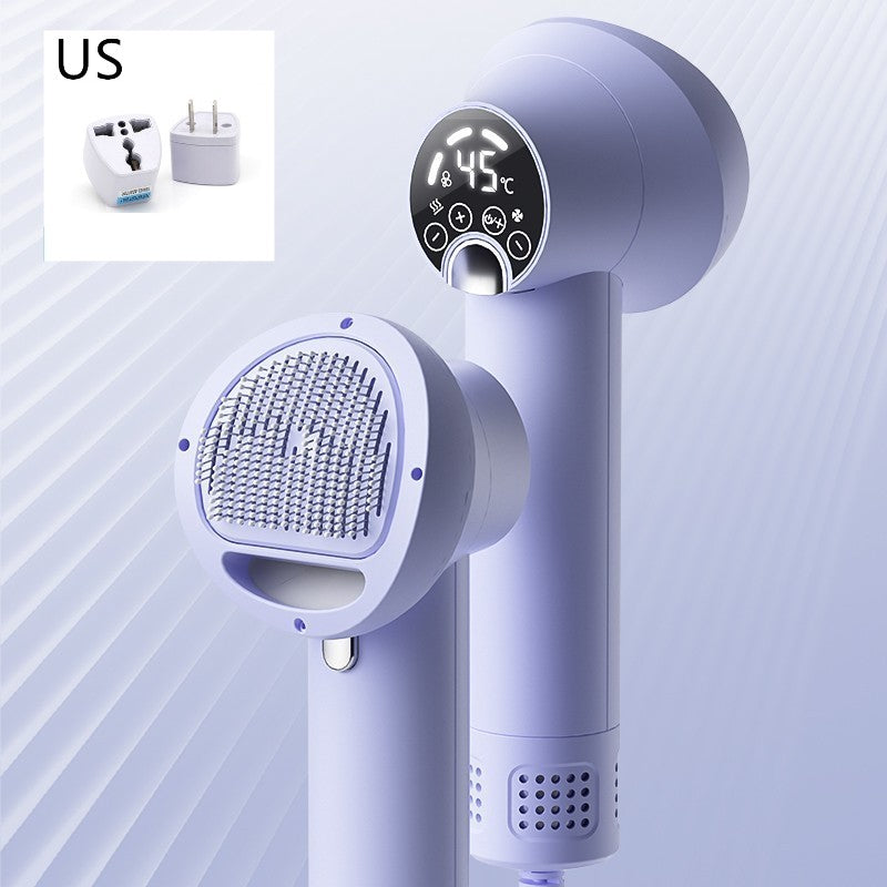 Smart Pet Dryer Brush For Easy Home Grooming