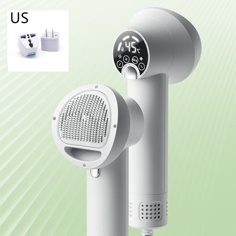 Smart Pet Dryer Brush For Easy Home Grooming